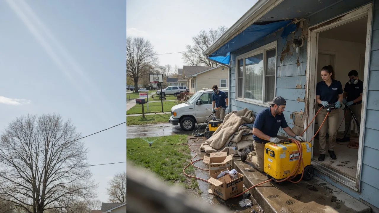 Basement Flood Cleanup in Columbia, TN near me